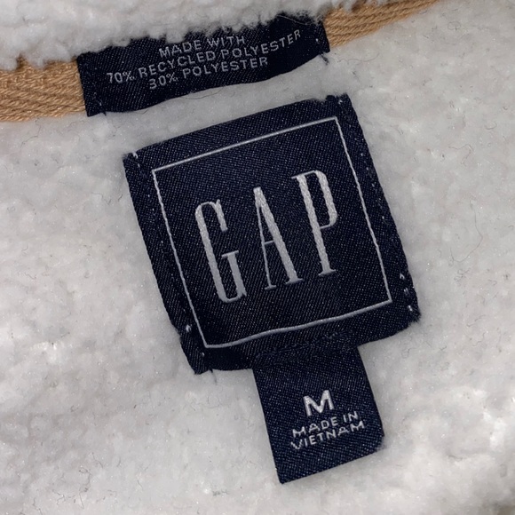 GAP Sherpa Half Zip Hoodie - Picture 3 of 3
